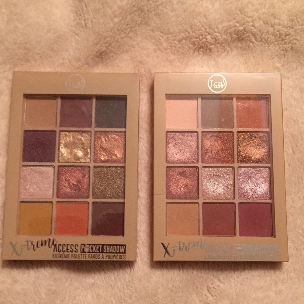J Cat Xtreme 2 packs eye shadows 24 great shades